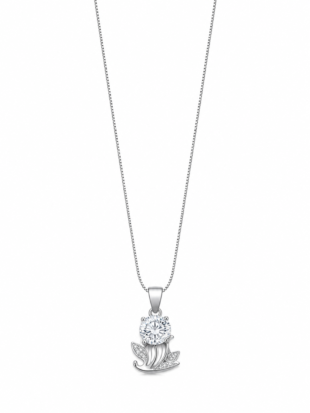 Crystal Tulip Necklace