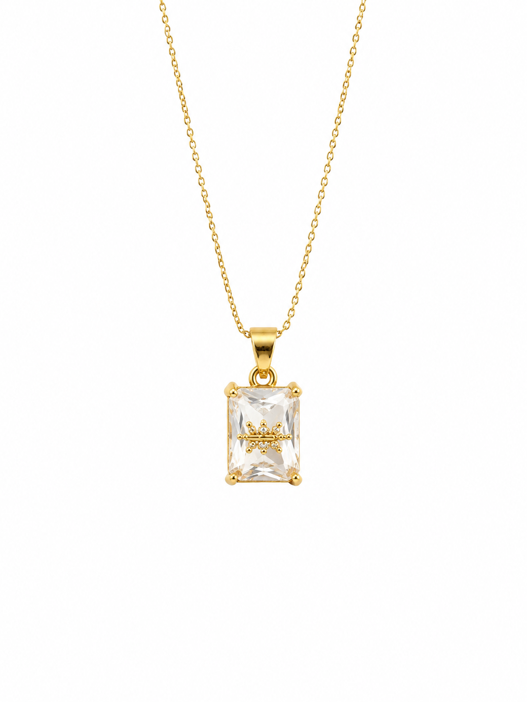 Crystal Crest Necklace