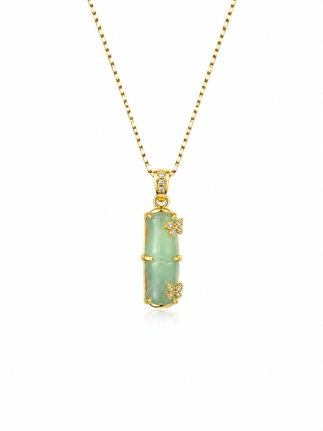 Jade Butterfly Necklace